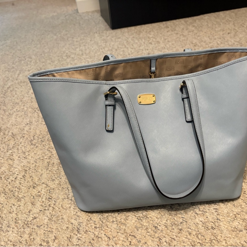 Michael Kors Sky Blue Tote Bag